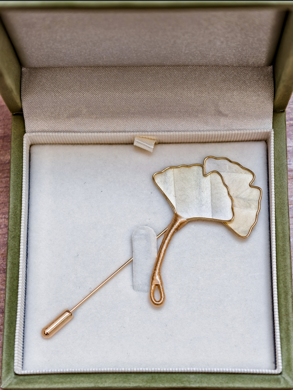 Celestial Ginkgo - Ethereal Clarity Pearl