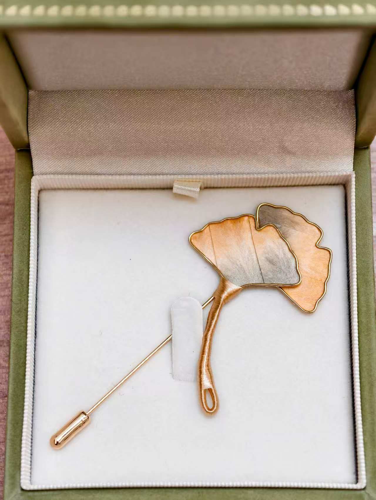 Celestial Ginkgo - Solar Abundance Gold